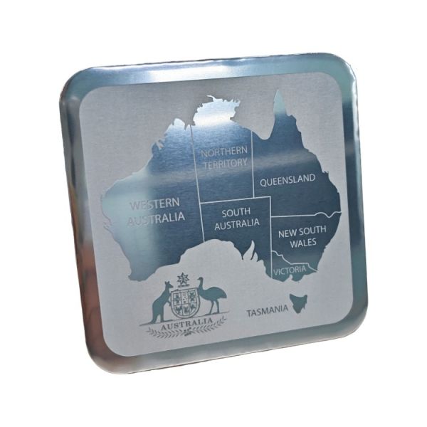 Heat Insulation Custom Metal Coasters Plating Gold Stainless Steel Coaster Wear Resistant