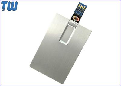 Durable Aluminum Credit Card Drive Pen Flash Drive USB 3.0 Interface