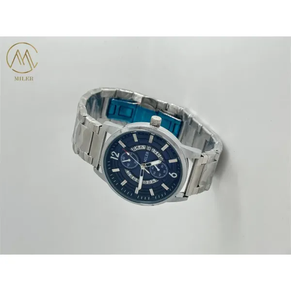 Miler Stainless Steel Quartz Watch for Women 30m Waterproof Golden Dial