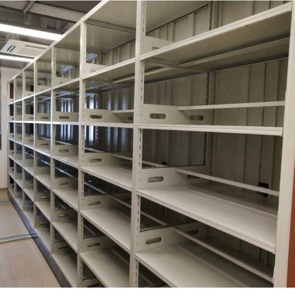 Movable Storage Rack For Customizable Mobile Shelving Solutions
