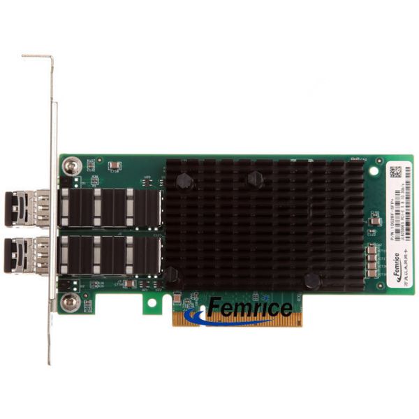 Femrice 10Gbps Dual Port Gigabit Ethernet PCI Express x8 Server Adapter Intel 82599ES Chip SFP+ Slots Network Controller