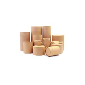 Tubo de papel amigável de Eco que empacota para o estilo simples da garrafa de