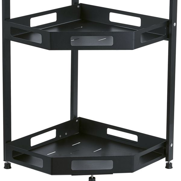 Сбережения объема запоминающего устройства Bathroom организатора шкафа специи яруса полки 3 угла кухни SS201