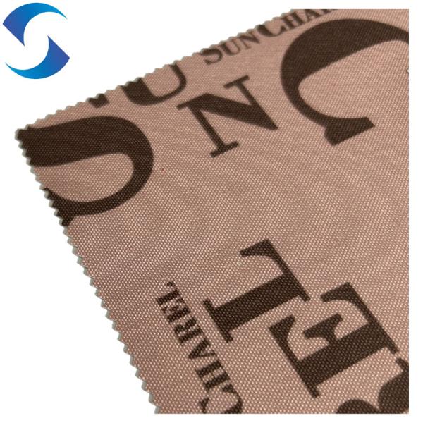 Waterproof Breathable 600D Oxford Fabric Printing PVC Coated For Outdoor Clothing Customized Printing