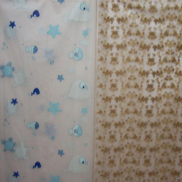 PVC Free PEVA Stylish Waterproof Shower Curtain For Personal Apartment