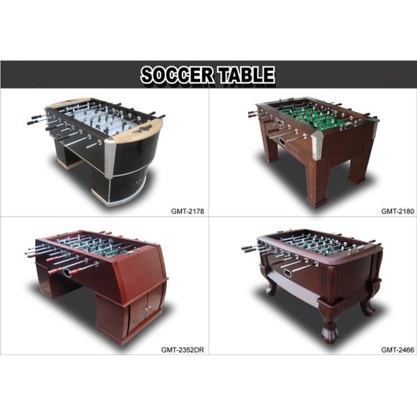 Classic Sport Foosball Table , Standard Foosball Table With Solid Wood Claw Leg