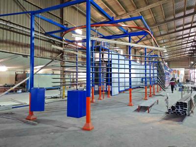 Centro de abastecimento de pós ABD Velocidade de transportador ajustável Linha horizontal de revestimento de pós com área de superfície padrão 400m2/T