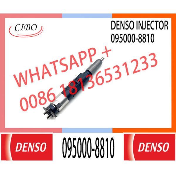 Inyector de combustible de tren común diesel 095000-8810 RE532216 DZ100218 Inyector de rociadores de piezas de automóviles 095000-8810