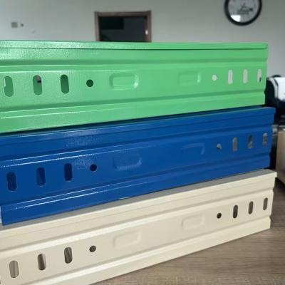 Length 3m 6m Cable Tray Galvanized Steel ISO9001 Corrosion Resistance