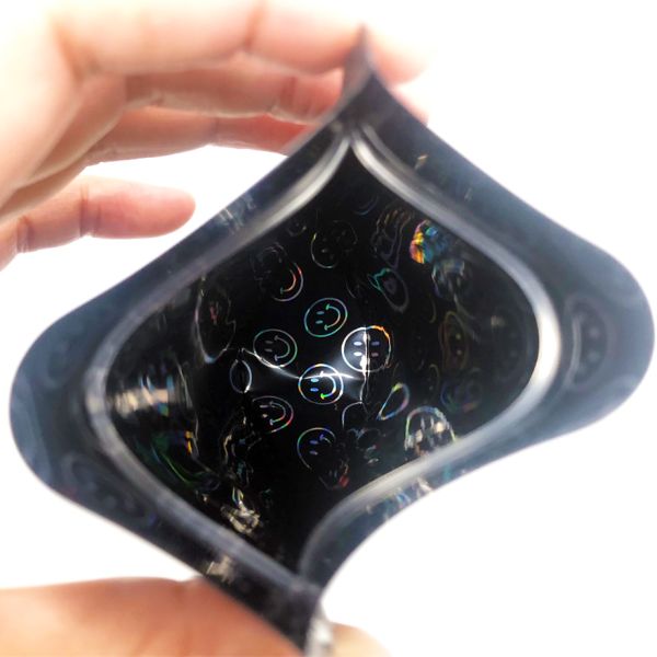 Custom Smell Proof Weed Packaging Bag With UV Printing Laminated Materials