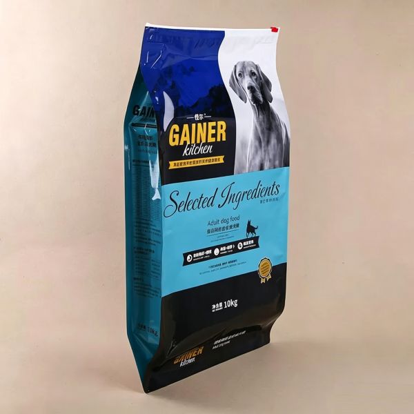 Manufacturer Sales 20kg Pet Food Bag - High Toughness Glossy Resealable Dog Food Storage Packaging