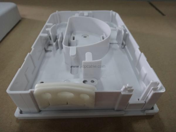 CE interno ROHS do GV do ISO dos núcleos da montagem de cremalheira 2 da caixa da terminação da fibra óptica do cabo pendente