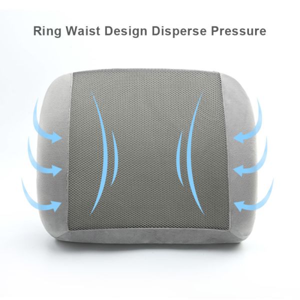 Foldable Bus Driver Waist Cushion with Removable and Washable Cover Custom Hardness