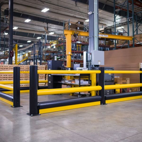 Height 50mm 800mm 1150mm Flexible Safety Barrier Imported Polymer Plastics