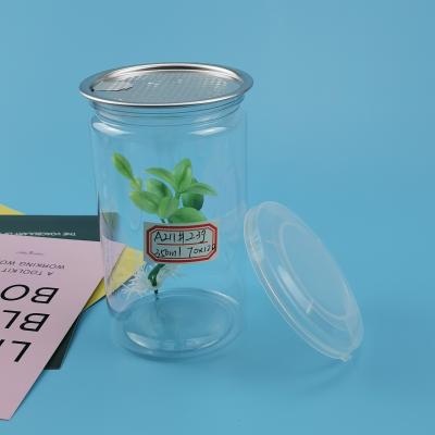 Frascos plásticos Shatterproof do alimento do espaço livre 350ML para o fruto seco