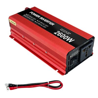 1300W 2600W Peak 12V 24V 48V 60V Pure Sine Wave Power Inverter Overload Protection and SDK Network