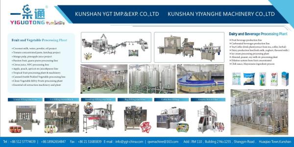 Beverage Process Plant Turnkey Project For Juice Drink