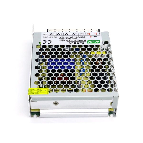 AC 110V 220V к водителю СИД переходника трансформатора электропитания DC 5V 10A 50W отрегулированному универсалией переключая