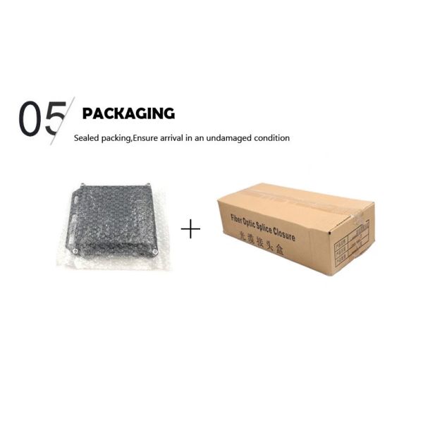 Caja de fibra óptica tipo MINI de 12 a 24 hilos