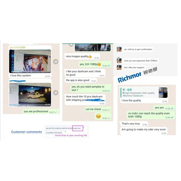 4G Dash Camera Dual Len 1080P Gravação de vídeo em tempo real DSM ADAS Mdvr System