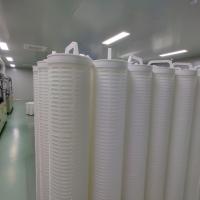 Fluxo alto de venda quente da área da filtragem 6㎡ filtro em caixa plissado 20 mícrons de água