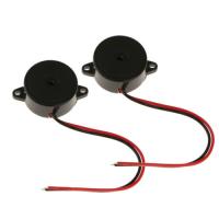 Le fil piézo-électrique actif de C.C 1.5-15V 85dB 2 de sonnerie mènent la sonnerie électronique d'alarme
