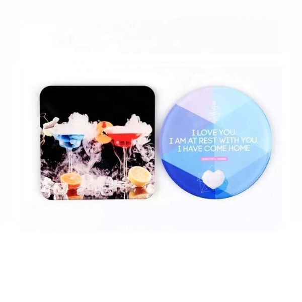 Personalized Blank Acrylic Photo Coasters For Sublimation