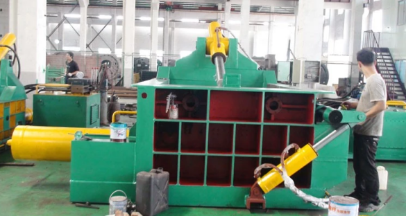 Y81 Series Hydraulic Metal Baler Turn Out Baler Metal Baling Machine