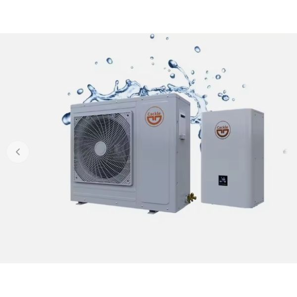 Silent 8kw & 10kw Inverter Air Source Heat Pump Electric Split System Water Heater Import from China Low Noise Fast Shipping