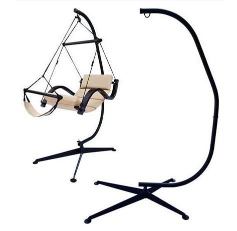 Indoor Durable Garden Patio Wicker Folding Hanging Chair 21.5kg Weight Capacity 260KGS