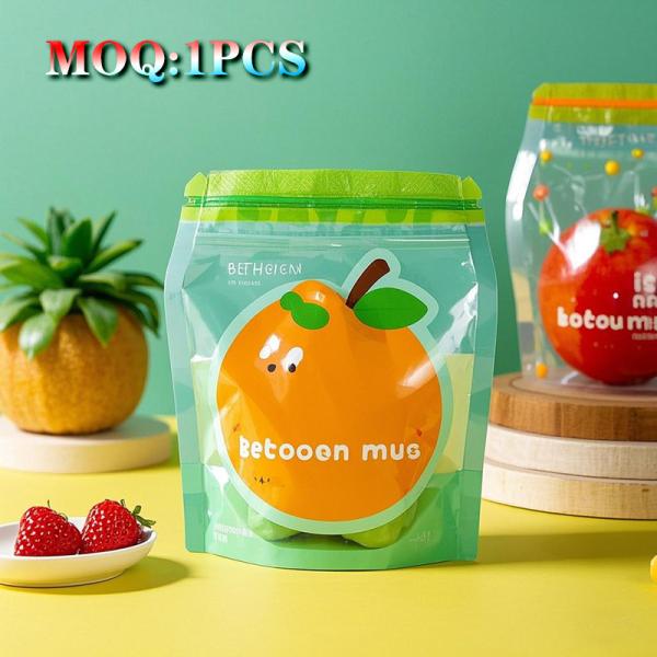 Wholesale Custom Printed Durable Food Grade Sealable Childproof Gummy Candy Die Cut 3.5 Mylar Bags