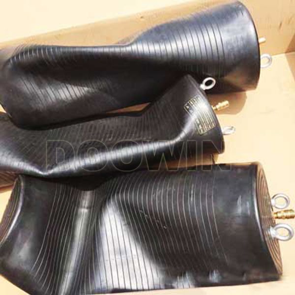 Multi Size Municipal Blocking Plugs , Natural Rubber Inflatable Pipe Stopper