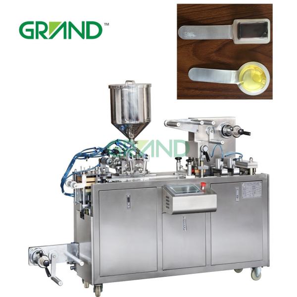 Mini Oil Paste Sauce Blister Packing Machine Butter Cheese Ketchup Honey Liquid