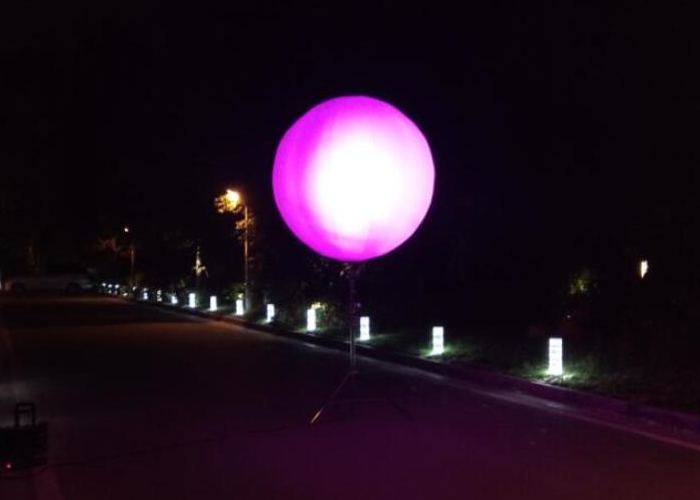 RGBW надувный светодиодный воздушный шарик 400 Вт