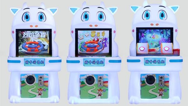 Kids Ticket Arcade Machine Double Shooting Game Machine Commercial For Game Centers.