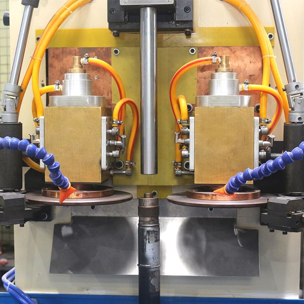 Ремонт Амортизатор сварка с роликом по продольной цепи