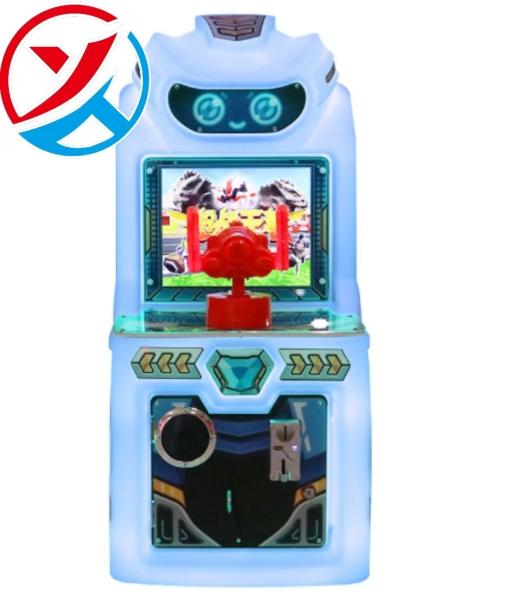 Máquinas recreativas de monedas de nuevo diseño, encantadoras, para niños, pequeñas, de carreras de coches, máquina de juego de arcade de 19 pulgadas