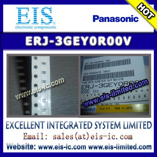 ERJ-3GEY0R00V - PANASONIC - Thick Film Chip Resistors - Email: sales009@eis-ic.com