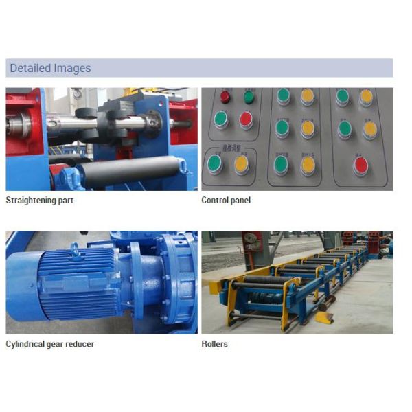 Автоматический луч 80mm h выправляя фланец 200-1000mm