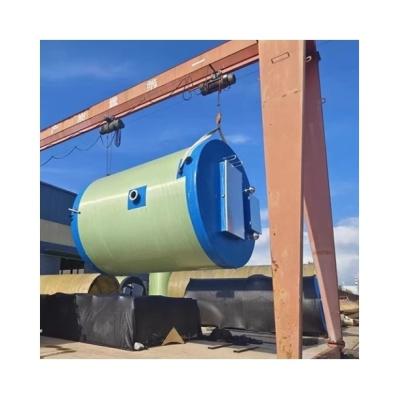 Customized Submersible Prefabricated Pump Station For Wastewater Treatment