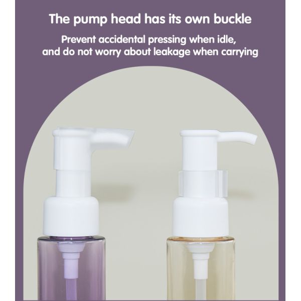 Упаковка Cleanser бутылки масляного насоса макияжа ЛЮБИМЦА PCR 100ml очищая косметическая