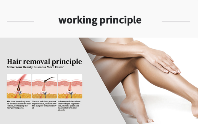 Stationary 808 Diode Laser Hair Removal Machine For 10 Bars Germany