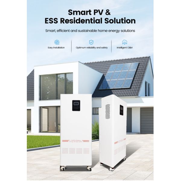 NK005A 51.2V 16kWh LiFePO4 Solar Power Home Energy Storage System with 5kW Inverter and 8000 Cycle Life