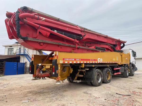 2019 Model Refurbished Concrete Pumps Benz Chassis Sany 56m Concrete Pump
