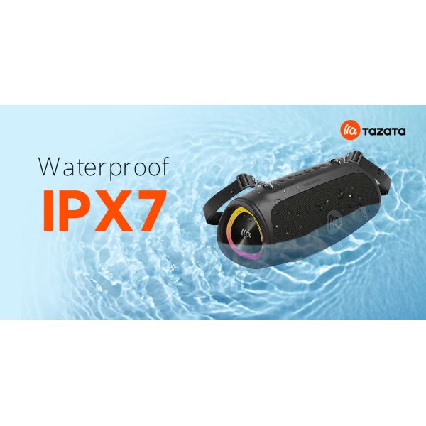 Playing Time 4-10 hours IPX7 Waterproof 60W Wireless Bluetooth Speaker with Bass Boost USB disk Connection