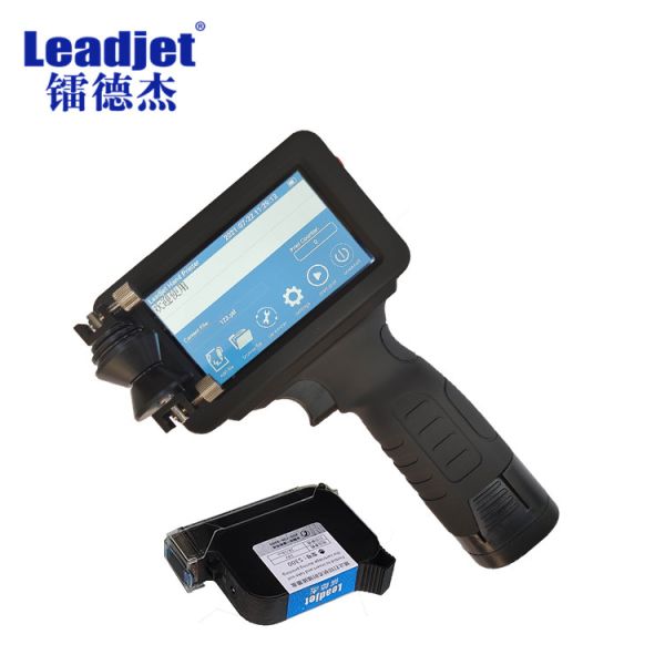 S300 TIJ Batch Coding Machines , 1mm Carton Box Handheld Batch Number Printer