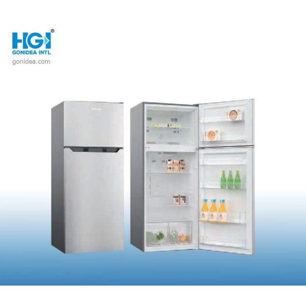                    No Frost Top Freezer Multi-Air Flow System Glass Door Refrigerator Bcd-338W              