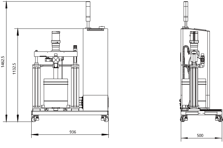 KGLD020 Двухкомпонентный винтовой насос Смазочный материал УФ-клеитель Клей герметический теплопроводящий клей Структурный клей