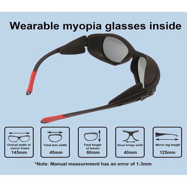 Safety Glasses Wrap-Around Protective Men Women Ansi Z87 Glass Tactical Night Vision Unisex Designer Prescription Work Goggles