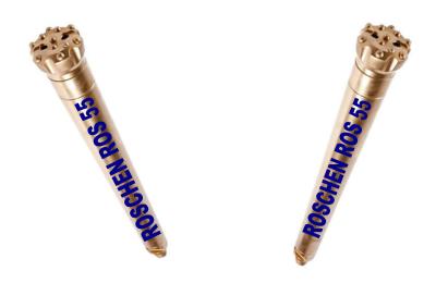 RH550 ferramentas de perfuração RH550R do martelo DTH 3 formações de rocha abrasivas da perfuração de alta velocidade